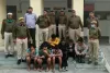 सागवाड़ा से विदेश में ठगी करने वाले गिरफ्तार, 9 ठग मुंबई के 1 जेठाणा से