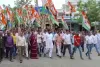 डूंगरपुर जिले में युथ कांग्रेस का विरोध प्रदर्शन, सोनिया गांधी और राष्ट्रीय नेता राहुल गांधी को ईडी द्वारा पुछताछ करने का मामला
