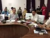 डूंगरपुर जिला परिषद सभागार में  जिला कलेक्टर सुरेश कुमार ओला की अध्यक्षता में जिला स्तरीय रीट परीक्षा संचालन समिति की बैठक आयोजित हुई