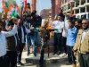 सागवाड़ा में यूथ कांग्रेस ने प्रधानमंत्री मोदी का पुतला फूंका 