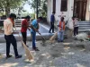 भाजपा कार्यकर्ताओं ने गमरेश्वर महादेव मंदिर परिसर पर झाड़ू लगाकर शहर की जनता को स्वच्छता का दिया संदेश