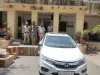 सागवाडा थाना पुलिस ने नाकेबंदी के दौरान 45 कार्टन शराब से भरी कार पकड़ी, कार चालक तस्कर को किया गिरफ्तार