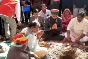 प्रदेश के जल संसाधन मंत्री महेंद्रजीतसिंह मालविया का डूंगरपुर दौरा, जिले में चार एनिकटो के निर्माण कार्य का किया शिलान्यास