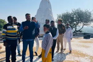 बेणेश्वर धाम पर राजस्थान SDRF कमांडेट का एकदिवसीय दौरा, सपना फाउंडेशन परिवार ने किया स्वागत