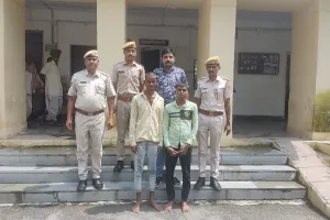 डोली फलातेड स्कूल में कम्प्युटर चोरी का पुलिस ने किया खुलासा, दो आरोपी गिरफ्तार करने के साथ एक नाबालिग को किया डिटेन