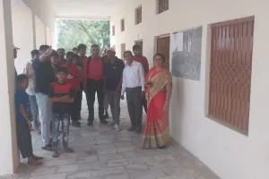 सूरज गांव के विद्यालय में 4 दिन में दूसरी बार विद्यालय में चोरी होने पर ग्रामीणों ने जताया रोष