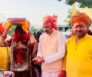 खेड़ा कच्छवासा में एकादशी व्रत का उद्यापन, तुलसी विवाह में झूमे भक्तगण, राजपूत समाज के सानिध्य में हुआ भव्य आयोजन