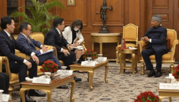 वियतनाम के संसदीय प्रतिनिधिमंडल ने राष्ट्रपति राम नाथ कोविंद से भेंट की