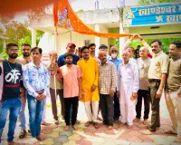 हरियाली अमावस्या पर दर्जी समाज ने भगवान महादेव मंदिर पर चढ़ाई ध्वजा